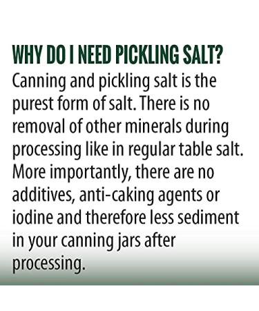 Caravel Gourmet Pickling & Canning Sea Salt - Fine Grain Salt for Home Curing - Non-Iodized  Gluten Free  No Additives  No Bleaching - Kosher Canning Kit Essential for Homemade Brine - (1lb Shaker) Pickling & Canning 1 Pou - Buy Online on GoSupps.com