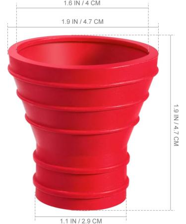 NUOBESTY Golf Ball Pick-up Suction Cup Grabber Rubber (Red) - Convenient Golf Ball Retriever Tool - Buy Online on GoSupps.com