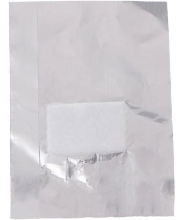 Lot de 200 dissolvants en feuille d'aluminium pour vernis gel acrylique - Emballage individuel - Buy Online on GoSupps.com