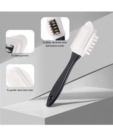 Suede Brush for Shoes - LeFeirr 4-Sided Shoe Brush for Cleaning Suede & Nubuck Leather Shoes - Buy Online on GoSupps.com