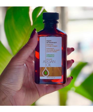 Argan Oil Hair Treatment - 3.4 Fl. Oz - Smoothes, Strengthens, and Shines | Non-Greasy Formula for Dry, Damaged Hair - Buy Online on GoSupps.com