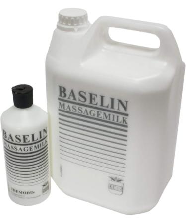 Chemodis Baselin Massage Milk - Rapidly Absorbed & Easily Rinsed Off - Non-Greasy & Hypoallergenic - 500ml 500 ml (Pack of 1) Multi - Buy Online on GoSupps.com
