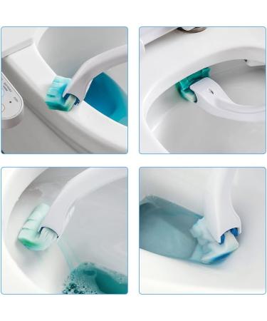 Disposable Toilet Bowl Brush Toilet Cleaning System Toilet Cleaning System Starter Kit Replaceable Concentrated Detergent Head Bathroom Disinfecting Toiletwand - Buy Online on GoSupps.com