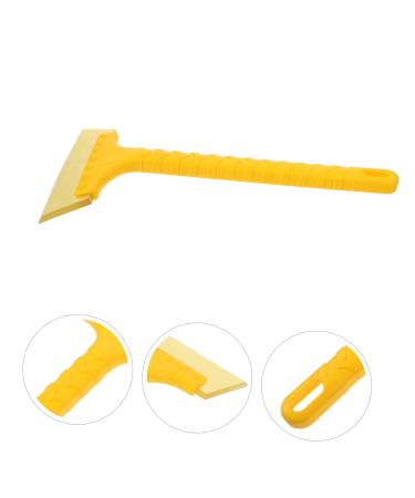 FRCOLOR Yellow Ice Scraper & Snow Remover for Cars - Windshield Deicer & Snow Shovel - 34x16x1.5CM - Buy Online on GoSupps.com