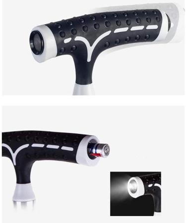 Walking Stick Crutches Multifunctional Crutch for Elderly Four Foot Lightweight Aluminum Alloy Adjustable Crutches Canes Innovate - Buy Online on GoSupps.com