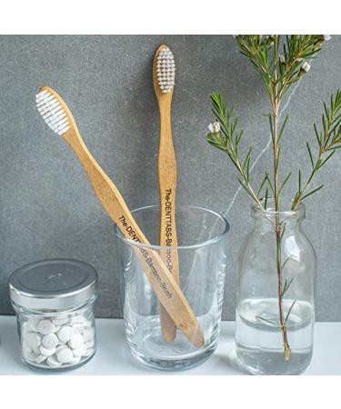 DENTtabs Bamboo Toothbrush | Eco-Friendly Bamboo Brush for Sustainable Oral Care - Shop Internationally - Buy Online on GoSupps.com