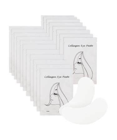 100 Pair Lint Free Hydrogel Eye Gel Patch Makeup Lash Lift Tools Under Eye Patch Pads for Eyelash Extension