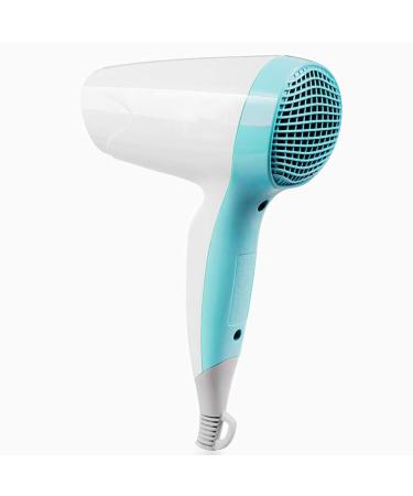 850W Powerful Quick Drying Salon Professional Hair Dryer Compact Anti-frizz Ionic Hairdryer with Styling Nozzle Portable Travel Fast Drying Hair Lightweight Quiet Small Gift