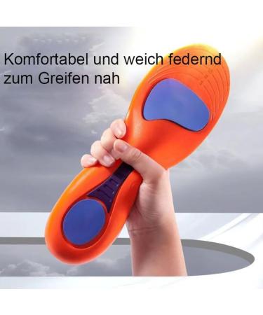 OVEALLGO Norelie 2 Pair Orthopedic Insoles - Comfysole Inserts for Pressure Relief (Yellow Size 35-36) - International Shipping Available - Buy Online on GoSupps.com