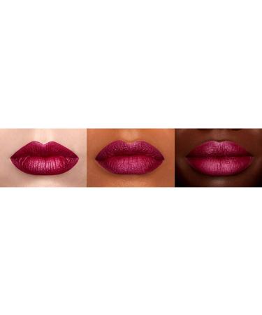 NYX Liquid Suede Metallic Matte Lipstick in Buzzkill Magenta - Long-Lasting Formula - Buy Online on GoSupps.com