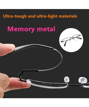 Zuicc Titanium Progressive Reading Glasses - Multifocus Anti-Blue Light Metal Frame +200 | Stylish & Comfortable Eyewear - Buy Online on GoSupps.com