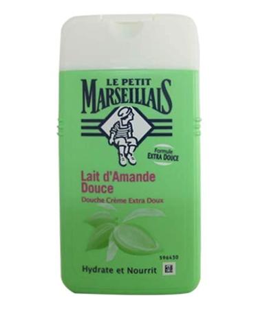Le Petit Marseillais 1 Bottle of Body Wash Your Choice  French Shower Cream 6 Varieties 250ml (8.4oz) (Lait d'Amande Douce (Sweet Almond Milk)) - Buy Online on GoSupps.com