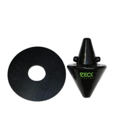 ZECK - Disk Teaser Black - vertical lead for catfish fishing 190 gr.