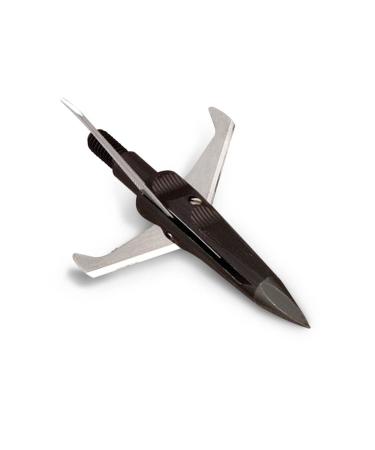 New Archery Products Spitfire 3-Blade Durable Precise Front-Deploying Archery Bowhunting Mechanical Broadhead - 3 & 4 Pack 125 Grains 3 Pack