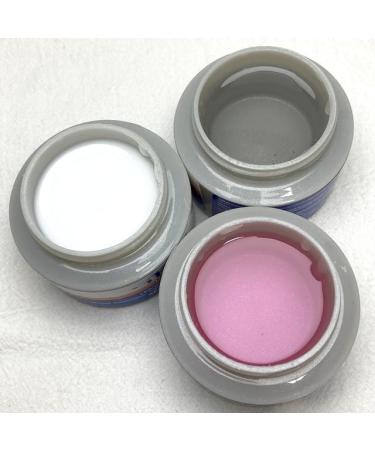 2PCS IBBD False Nails Gel IBBD LED/UV Gels Clear 2 Oz Gel Nail Polish Nail Polish Made of Qualify Raw Material - (Color: 1PCS Clear)