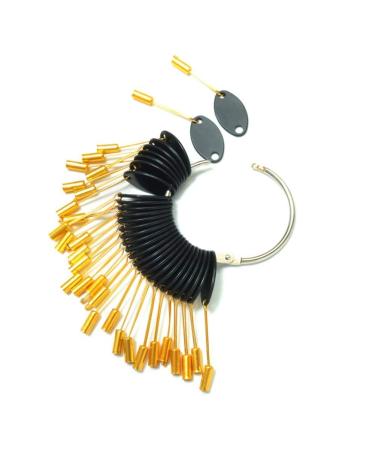 Remehi Hair Color Test Pattern | Real Human Hair Sample Rings with Gold Buckles | 30 Strands/Set Beige 10 for Hairdressing Salons - Buy Online on GoSupps.com