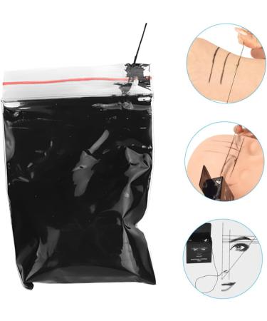 Healeved Eyebrow Ink Brow Map Line Cosmetic Measuring Tools Eyebrow Mapper Tool Eye Brow Corrector 4.6x1.8x7.5cm Black - Buy Online on GoSupps.com
