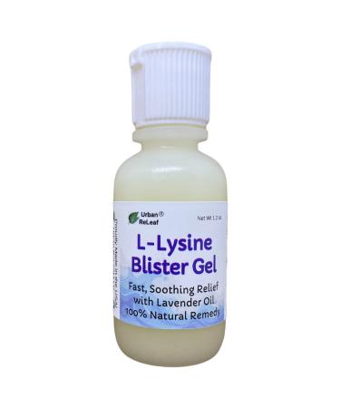 Urban ReLeaf L-Lysine Blister Soothing Gel   Lavender Oil. Fast Relief Cold Sore Fever Spot Rash Red Bumps Pox Raw Chapped Skin. Help Suppress Outbreaks Heal Delicate Tissue 100 Natural - Buy Online on GoSupps.com