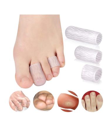Phayee toe protection silicone-toe protection toe caps toe caps large toe against bladder formation and callus toe cushion toe toe toe 5 pairs