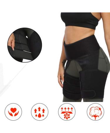 Demeras Fitness Protection Equipment | Injury Prevention Sweat Absorption & Waist/Thigh Support for Training - Buy Online on GoSupps.com