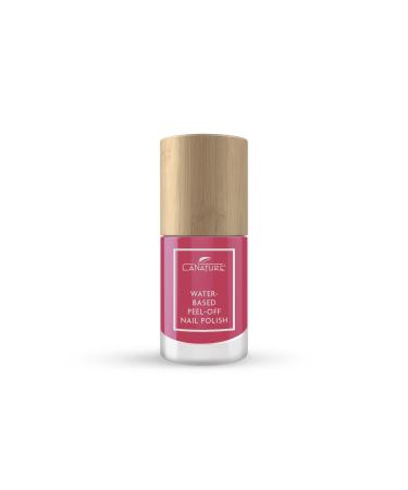 LaNature water-based nail polish - Bright Pink - VEGAN - Waterbased Peel-Off Nail Polish - Pink Rose 10 ml - Buy Online on GoSupps.com