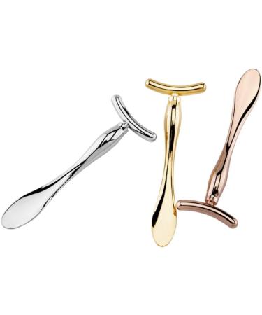 Lot De 3 Mini Cuill res En Alliage De Zinc Pour Les Yeux Applicateur De Maquillage Outil De Cr me Pour Les Yeux Design Portable 2 Pi ces X 3 - Buy Online on GoSupps.com