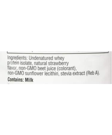 Bluebonnet Nutrition 100% Natural Strawberry Whey Protein Isolate - 2 lb (924 g) - Buy Online on GoSupps.com