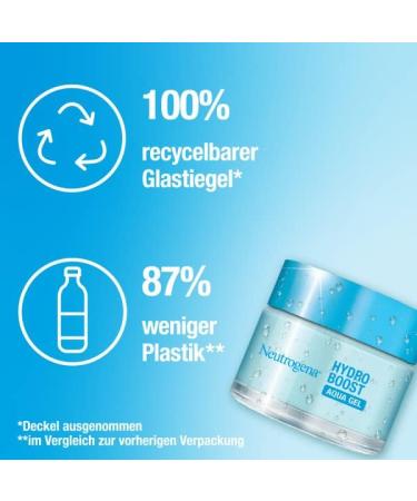 Neutrogena Hydro Boost Face Cream Aqua Gel 50ml - Hyaluronic Oil-Free for Normal & Combination Skin - Buy Online on GoSupps.com
