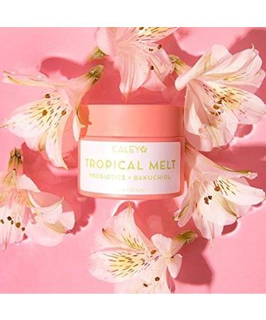 Caley Cosmetics Tropical Bakuchiol Cleansing Balm - Multi-Purpose Makeup Remover & Moisturizer | Plant-Based & Probiotic Rich (2 oz - Buy Online on GoSupps.com