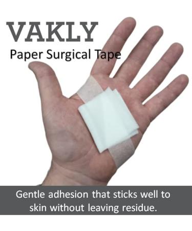 Pack of 6 Rolls Paper Surgical Tape 1 x 10 Yards - Lightweight, Breathable, Self-Adhesive, Latex-Free Bandage Tape - Buy Online on GoSupps.com