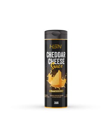 Cheddar Sauce - 0% Fat 100% Flavor - HSN | 350g 35 servings | with real cheese! | Anti-spill cap