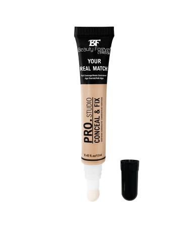Beauty Forever Pro Studio Conceal & Fix Contour Concealer Moisturising & Hydrating Formula 12ml (15 LIGHT) 12.00 ml (Pack of 1) 15 LIGHT
