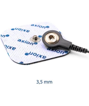 2 Long Back Electrodes for TENS & EMS Devices | Compatible with Sanitas & Beurer | Ideal for Lumbago | Reusable Certified Medical Device - Axion - Buy Online on GoSupps.com