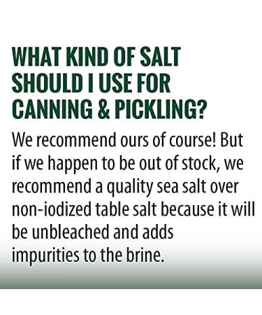 Caravel Gourmet Pickling & Canning Sea Salt - Fine Grain Salt for Home Curing - Non-Iodized  Gluten Free  No Additives  No Bleaching - Kosher Canning Kit Essential for Homemade Brine - (1lb Shaker) Pickling & Canning 1 Pou - Buy Online on GoSupps.com