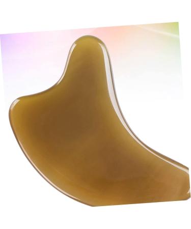 Minkissy Horn Massage Tool & Jade Gua Sha for Spa & Facial Massage - Premium Muscle Scraper & Gua Sha Stone Board - Buy Online on GoSupps.com