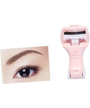 POPETPOP Eyelash Curler Kit - 2 Sets Beauty Tool Portable Eyelash Curler with Pads for Perfect Eye Lashes - Travel-Friendly Pink Lip Gloss Included - Buy Online on GoSupps.com