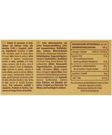  Loacker Loacker Tortina Pack of 6 chocolate cakes 3 pieces filled with hazelnut cream 63g - Buy Online on GoSupps.com