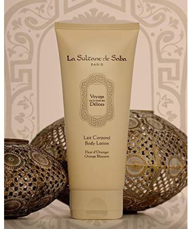 La Sultane de Saba Orange Blossom Body Lotion 200ml - Luxurious Travel Essential for Skin Care - Buy Online on GoSupps.com