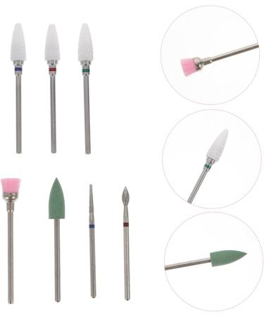 FRCOLOR 5 Sets Nail Clipper Grinding Head Nail Kits Nail Care Tools Nails Gel Polishing Tool Carbide Drill Bits Nail Tools Salon Nail Drill Diamond Drill Bit Supplies Manicure Ceramic - Buy Online on GoSupps.com