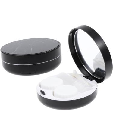 Solustre 2-Piece Contact Lens Holder & Applicator Case Kit - Marble Mirror Box for Convenient Storage - Buy Online on GoSupps.com