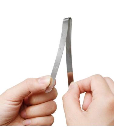 Sewing Clips Set - 20 Stainless Steel Hemming Clips with 3 Inches Measurement Ruler - Quilting Supplies - Buy Online on GoSupps.com