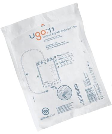 Buy Ugo 2L Nachtf tel (X10) - Sterile Urine Bag & Catheter Night Bag with Kink-Free Connection | 10-Pack | Fast International Shipping - Buy Online on GoSupps.com