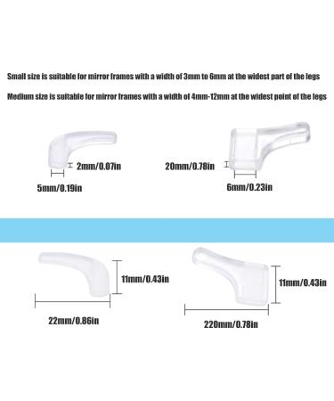 Anti-Slip Holder for Glasses - 24 Pairs of Silicone Ear Pads for Comfort & Stability - Buy Online on GoSupps.com