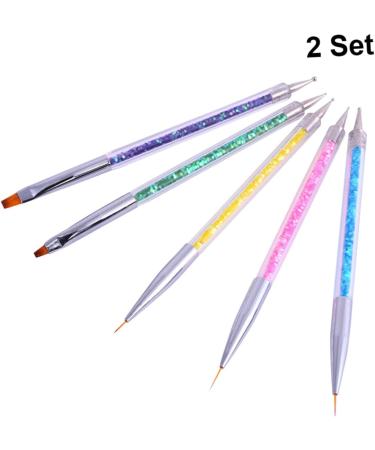 Ipetboom Sets Nail Drawing Pen Nail Dotting Pen Nail Art Uv Gel Pen Glue Pen - Buy Online on GoSupps.com