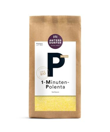 Antersdorfer - The Organic Mill Organic 1-Minute Polenta Whole Grain (1 x 500 gr) 500 g (1 pack)