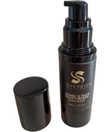 Sovereign Hair Products Beard & Face Moisturiser - Hydrating Formula - 30ml (Sandalwood) - Buy Online on GoSupps.com