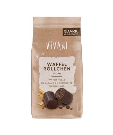 Vivani Pack of 4 wafer rolls - 125 g