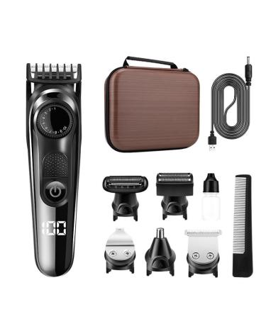 Hair Clippers 5 in 1 Hair Trimmer for Men Beard Grooming Kit Electric Shaver Body Groomer Hair Clipper Set