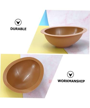 IMIKEYA Egg Silicone Mold Handmade Soap Easter Egg Resin Easter Chocolate Molds Candy Easter Party Molds Bistuit Easter Egg Cake Silicone Dessert Molds Egg Shape Mousse Cake Silica Gel 3D 12.3X9.5X4CM Coffee - Buy Online on GoSupps.com