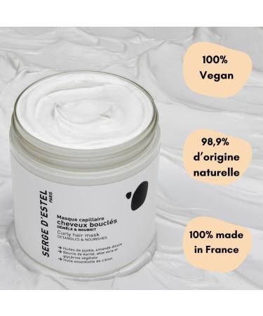 SERGE D'ESTEL PARIS Curly and Wavy Hair Care 500ml Gently Cleans Curls Nourishes - Detangles and Brings Lightness - Suppleness Definition and Shine to Curls - Buy Online on GoSupps.com